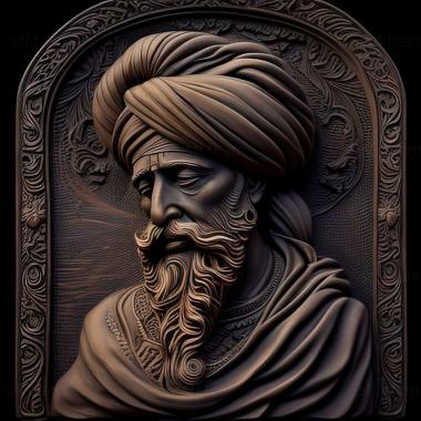 3D model Tenth Sikh Guru (STL)